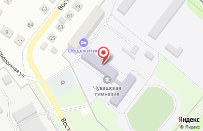 Чувашская гимназия на карте