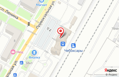 Буфет на Привокзальной улице на карте