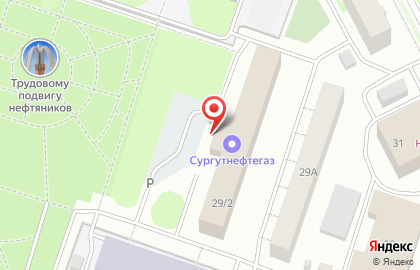 Управление по внутрипромысловому сбору и использованию нефтяного газа Сургутнефтегаз на карте