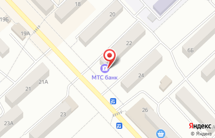 Банкомат МТС-Банк на улице Комарова на карте