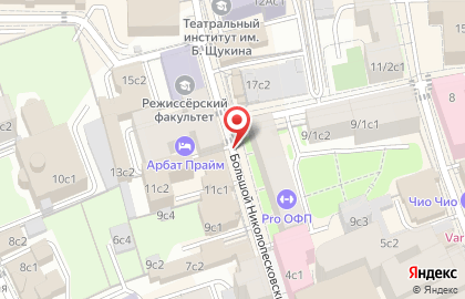 Московский мемориальный музей им. А.Н. Скрябина на карте