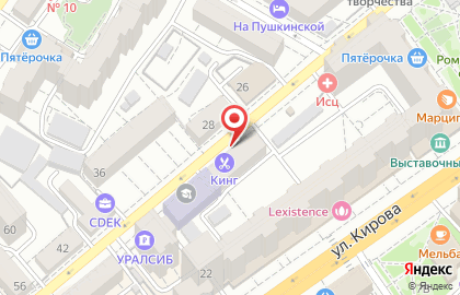 Магазин уцененной бытовой техники ТехноЭконом на Пушкинской улице на карте