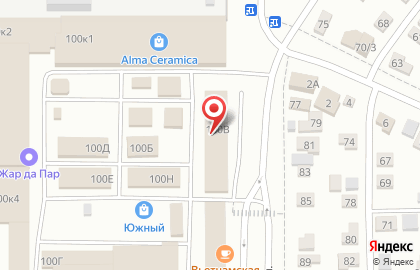 Компания Ю-три центр на 1-ой Путевой улице на карте