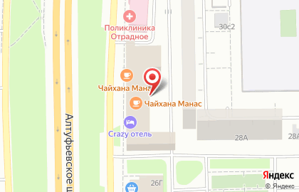 Фитнес-клуб Underground на Алтуфьевском шоссе на карте