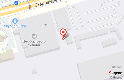 Производственная компания Аэромар на Шереметьевском шоссе на карте