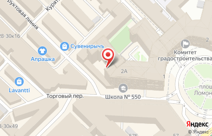 Учебный центр ОРТ-СПб в Центральном районе на карте