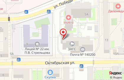 Нотариус Сорокина Е.В. на карте