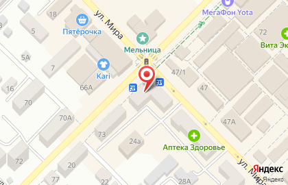 МТС в Азове на карте