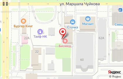 Кафе Сабантуй в Ново-Савиновском районе на карте