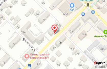 Кондитерский магазин в Ростове-на-Дону на карте