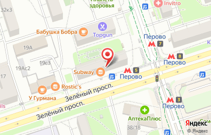 МТС, г. Москва на Зелёном проспекте на карте