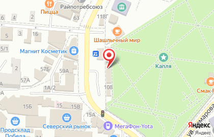 Магазин Золушка на улице Ленина на карте