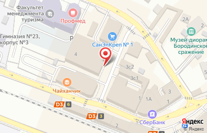 Ремонтная мастерская в Москве на карте