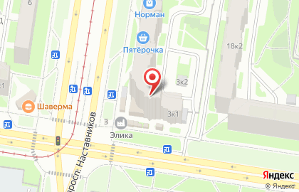 Flirt на проспекте Наставников на карте