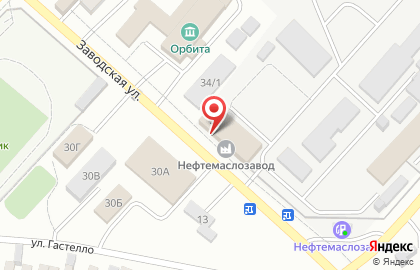 Продуктовый магазин в Оренбурге на карте