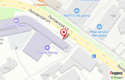 ООО Торговый дом ЭЛСВИК Северо-Запад на карте