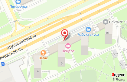 Страховая компания СберСтрахование в Северном Измайлово на карте