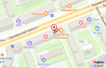 Пекарня-кондитерская Цех85 на Заневском проспекте, 23 на карте