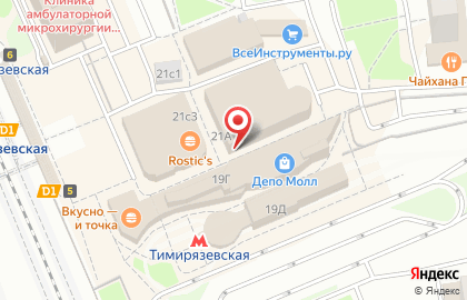Салон Московская оптика на улице Яблочкова на карте