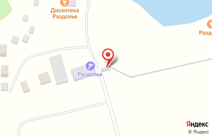 База отдыха Раздолье в Перми на карте