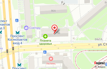 Магазин автотоваров Регион на карте