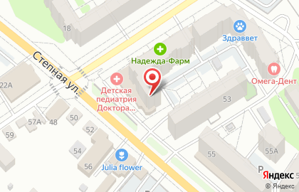 Салон мягкой мебели Moon на улице Волоха на карте