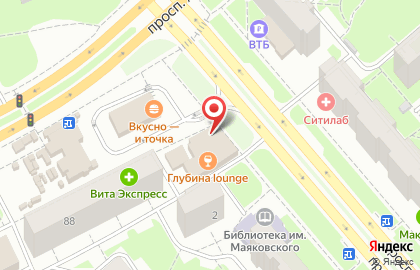 Сеть вок-кафе Maneki на проспекте Машиностроителей на карте