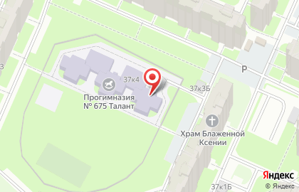 Прогимназия №675 Талант на карте