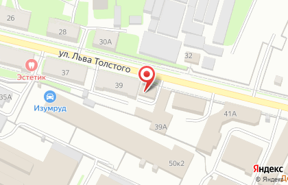 Магазин одноразовой посуды и упаковки Евро-Пак на улице Льва Толстого на карте