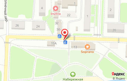 Магазин Красное&Белое на улице Новоженова на карте