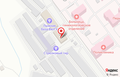 Вятская Областная СДЮСШОР на карте