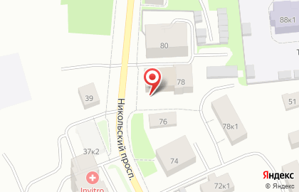 Похоронное бюро Стикс на Никольском проспекте на карте
