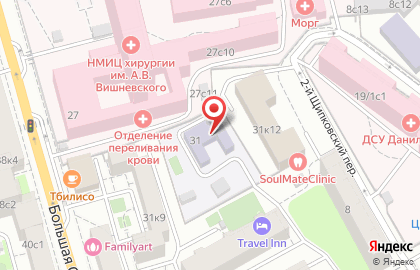 Школа №627 с дошкольным отделением на Серпуховской на карте