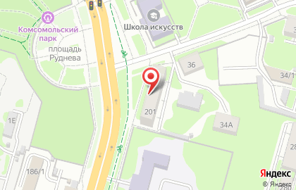 Модельная библиотека №3 им. В.Ф. Руднева на карте