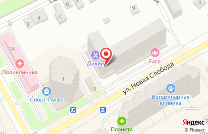 КБ Златкомбанк на улице Новая Слобода в Ивантеевке на карте