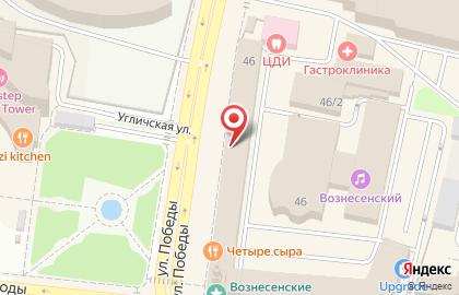 Магазин постельного белья и текстиля Ивановские ситцы в Кировском районе на карте