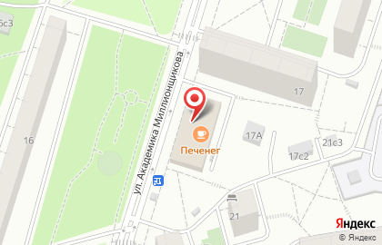 СберБанк на улице Академика Миллионщикова на карте