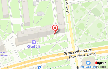 Магазин КанцПарк на Рижском проспекте на карте