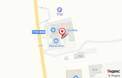 Магазин автозапчастей в Тюмени на карте