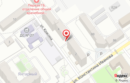 Участковый пункт полиции №7, Отдел полиции №1 на карте