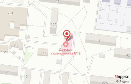 Детская поликлиника №2, г. Бердск на карте