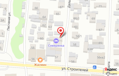 Гостевой дом Северянка на карте