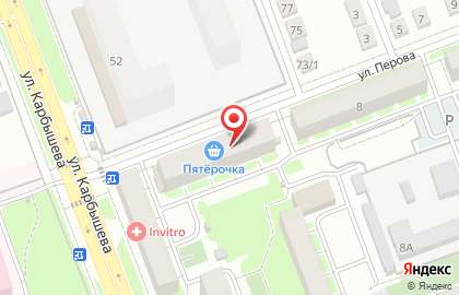Магазин овощей и фруктов на ул. Перова, 4 на карте
