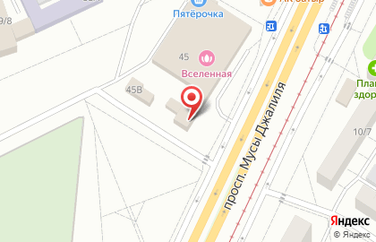 Оптово-розничный магазин Фейерверк-Челны в Набережных Челнах на карте