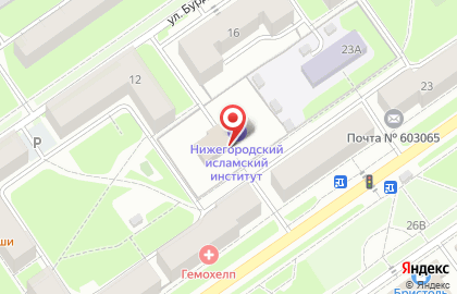 Централизованная религиозная организация Духовное управление мусульман Нижегородской области (Нижегородский Мухтасибат) на карте