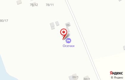 Гостиничный комплекс Осечки на карте
