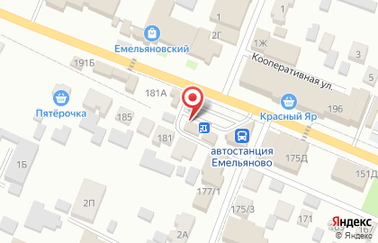 Ассорти, пос. Емельяново на карте