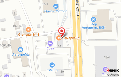 Домостроев на карте