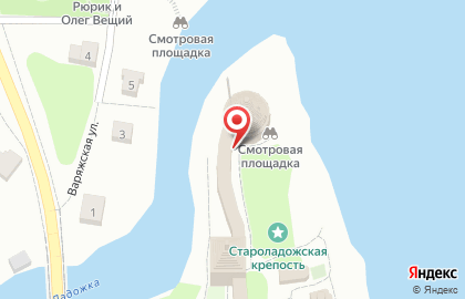 Староладожский Свято-Успенский девичий монастырь в Санкт-Петербурге на карте