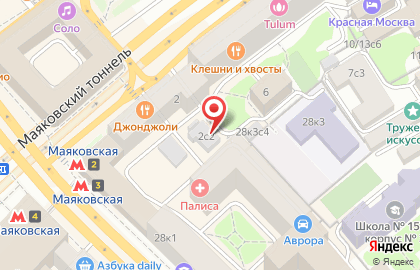 обифка на Садовой-Триумфальной улице на карте